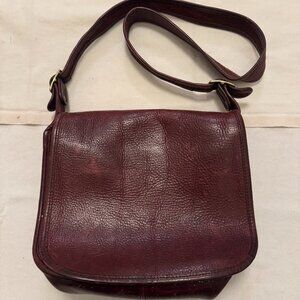 1970's Brown leather purse